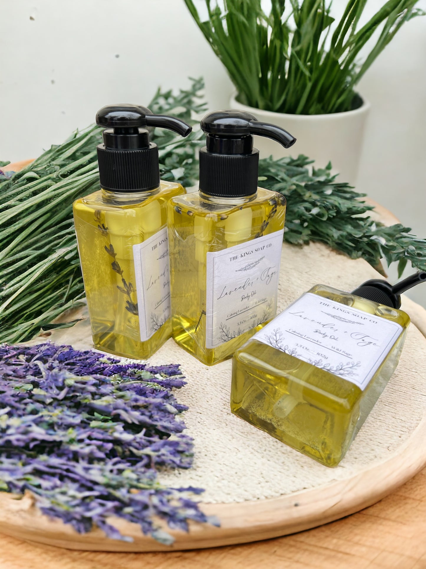 Lavender + Sage Body Oil